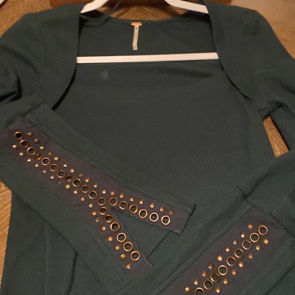 Free People, long sleeve blouse , new without tags - Picture 5 of 5